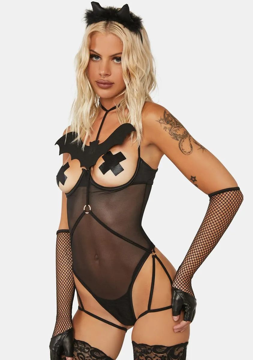 Lil' Batty Lingerie Set sold by Dolls Kill product image thumbnail 2
