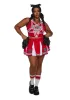 Plus Satan's Cheerleader Costume Set sold by Dolls Kill