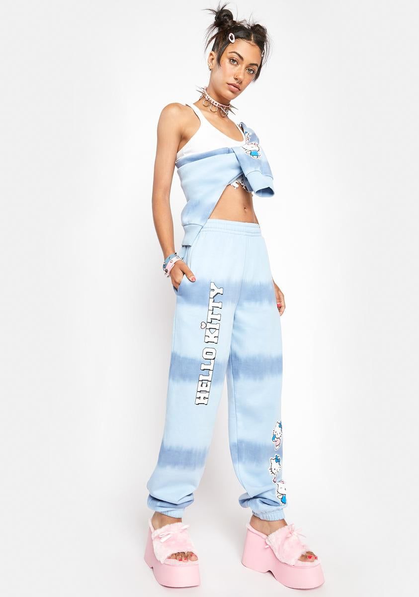 Hello Kitty Tie Dye Joggers sold by Dolls Kill product image thumbnail 3