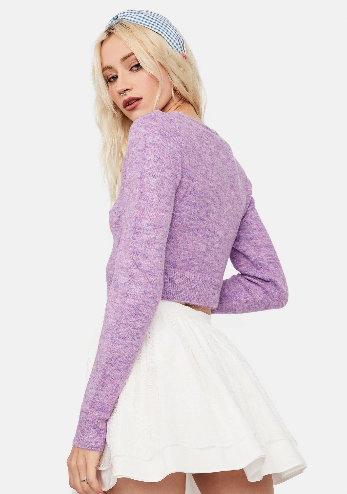 Berry Got To Be Real Knit Sweater sold by Dolls Kill product image thumbnail 4