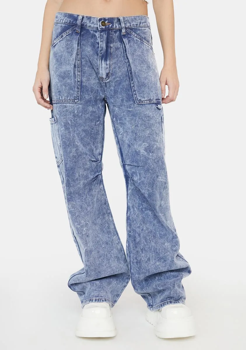 Denim Miami Vice Pants sold by Dolls Kill