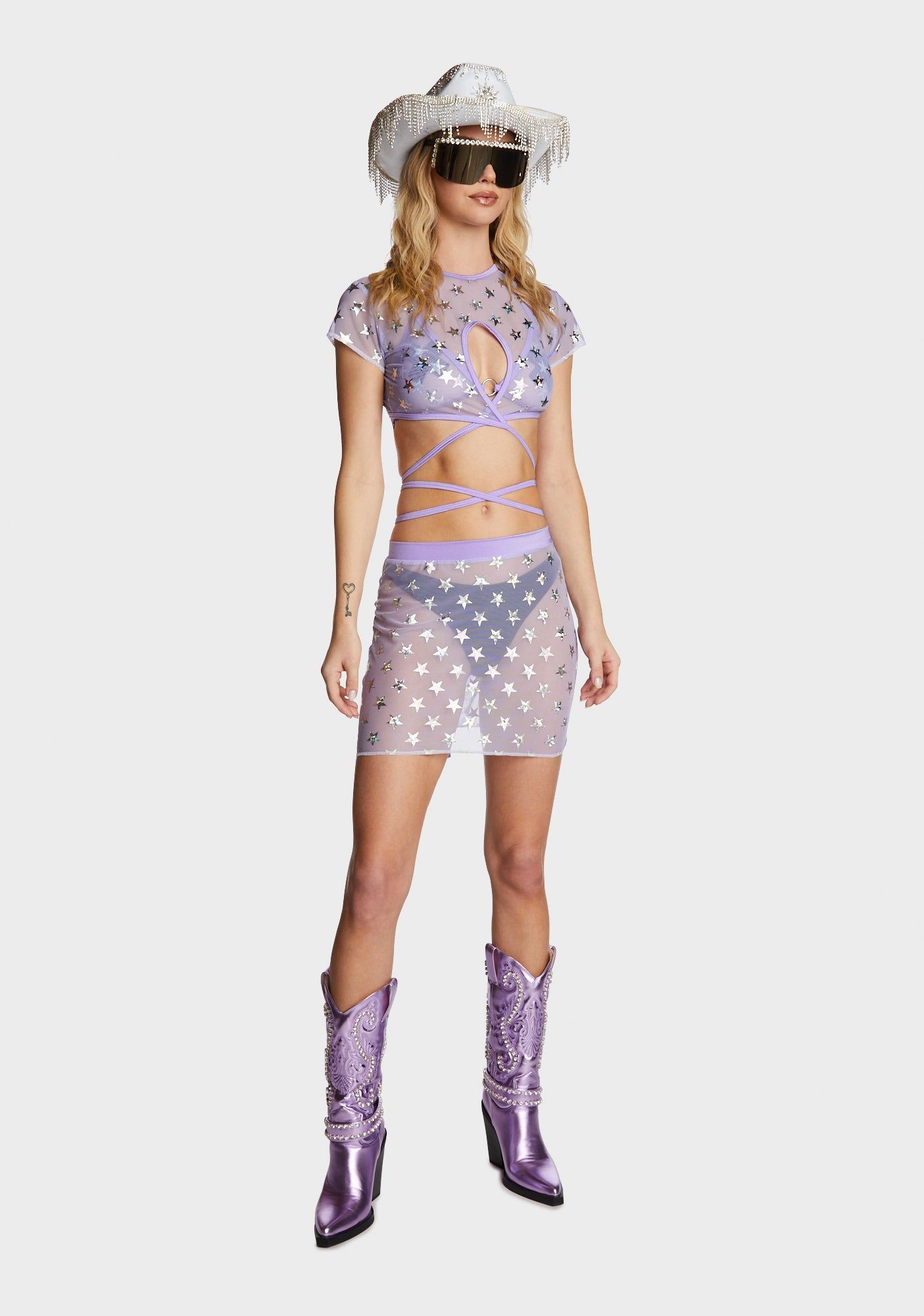 Your Fantasy Mini Skirt sold by Dolls Kill product image thumbnail 5