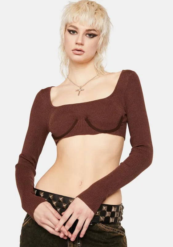 Cedar Not Just Friends Crop Top sold by Dolls Kill