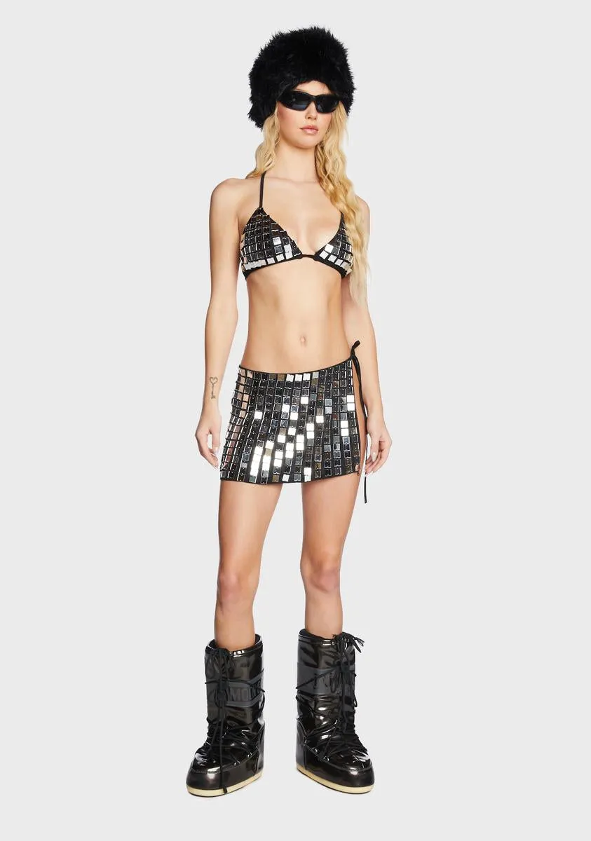 Molly Mirror Bra Top sold by Dolls Kill product image thumbnail 5