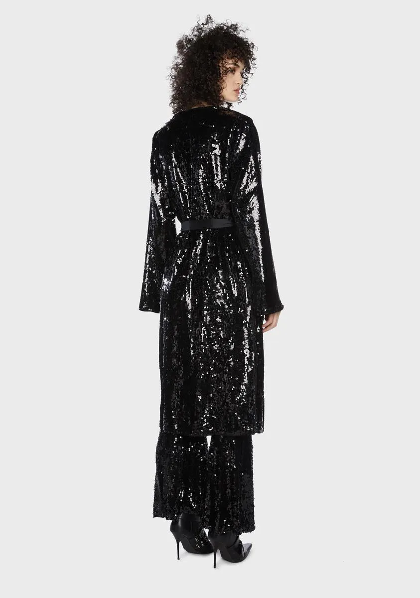 Sass The Night Sequin Duster sold by Dolls Kill product image thumbnail 4
