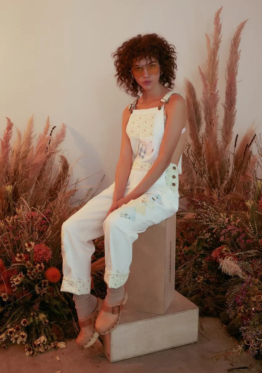 Precious Memories Floral Overalls sold by Dolls Kill product image thumbnail 3