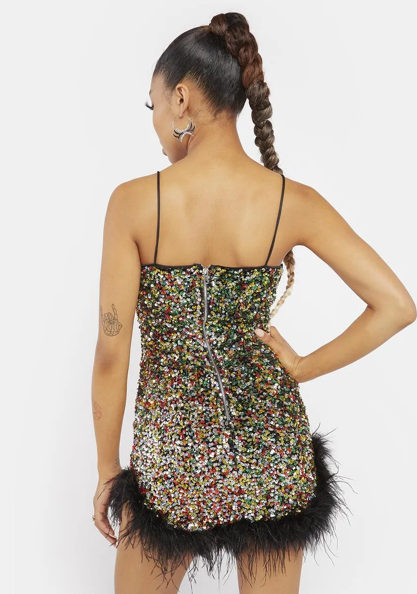 Into The Night Mini Dress sold by Dolls Kill product image thumbnail 4