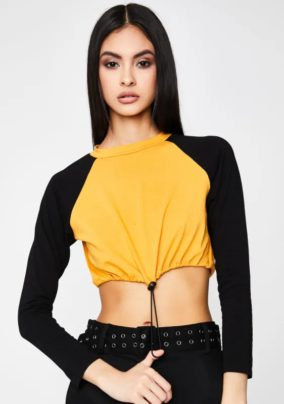 Draw A Blank Crop Top sold by Dolls Kill