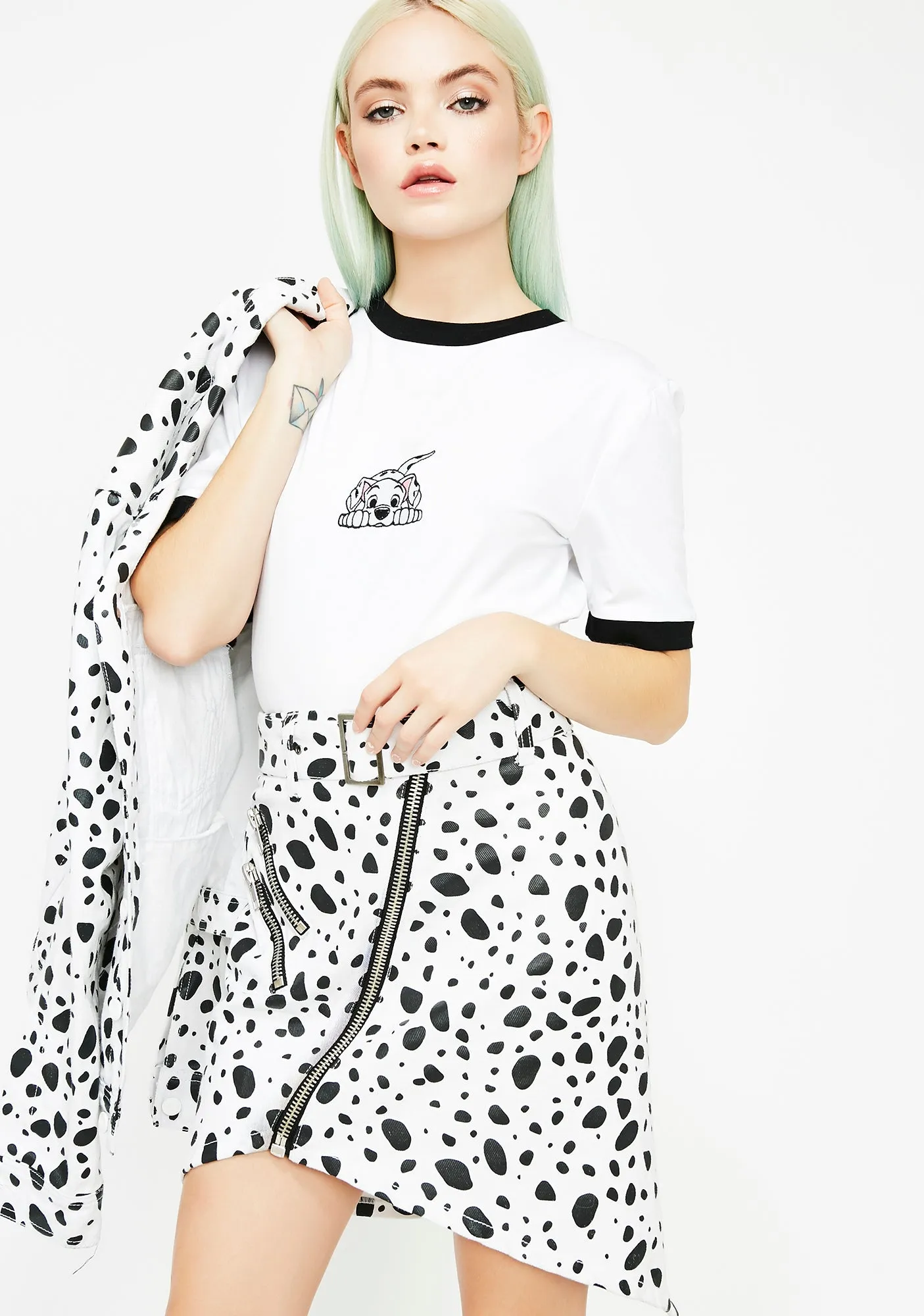 x Disney Stone Groove Skirt sold by Dolls Kill product image thumbnail 2