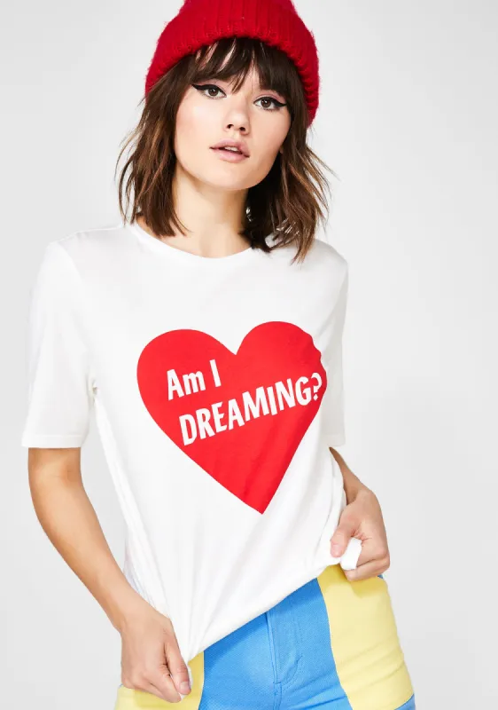 Am I Dreaming Tee sold by Dolls Kill