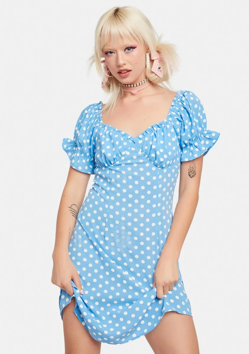 Dancer Limits Puff Mini Dress sold by Dolls Kill