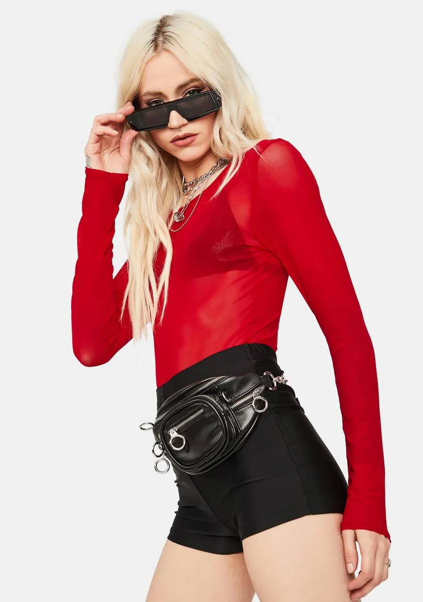 Hot Blurred Truth Crop Top sold by Dolls Kill product image thumbnail 2