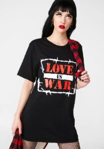 Love Is War Tee sold by Dolls Kill