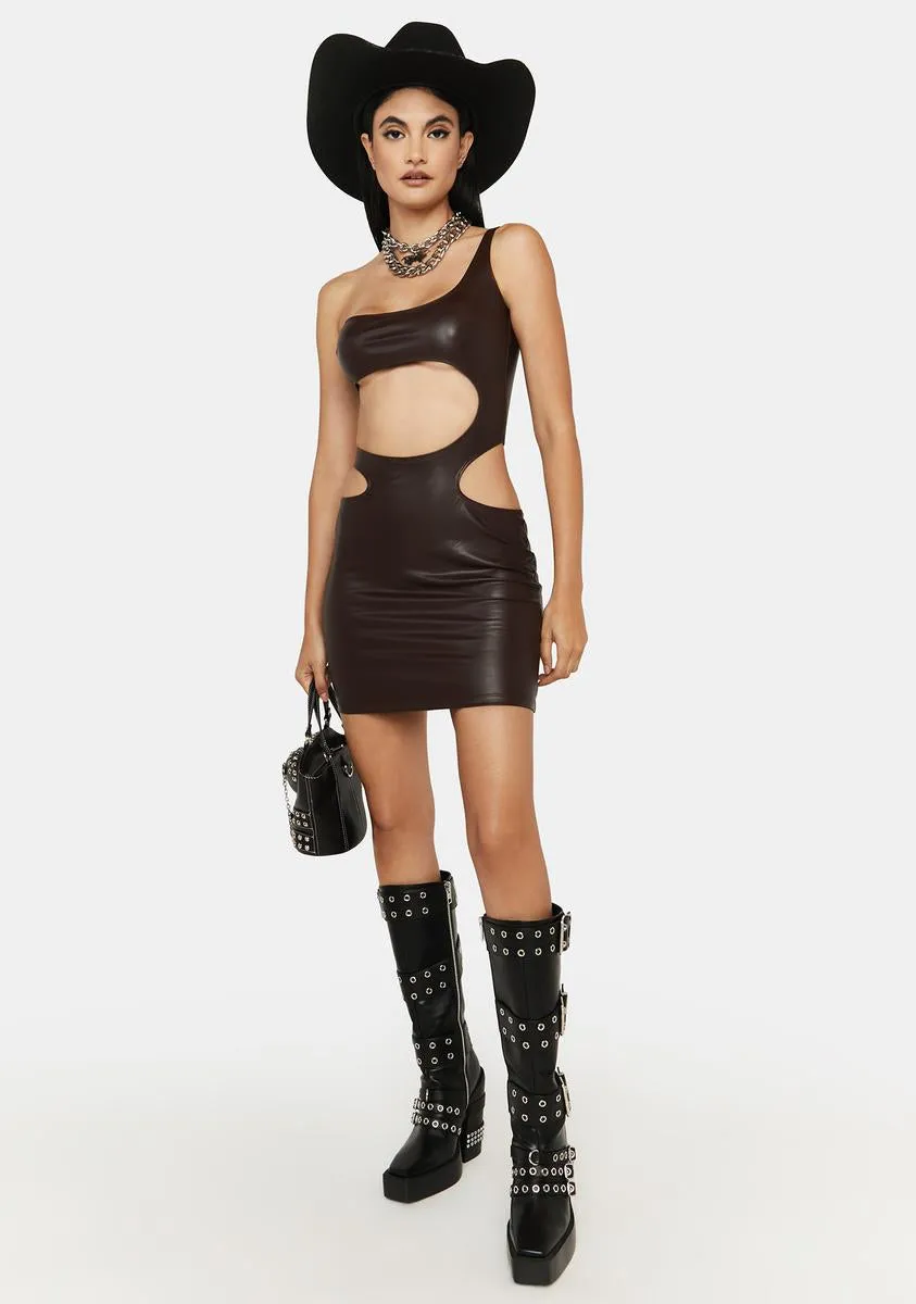 Sienna Hottie Behavior Cut-Out Dress sold by Dolls Kill product image thumbnail 3