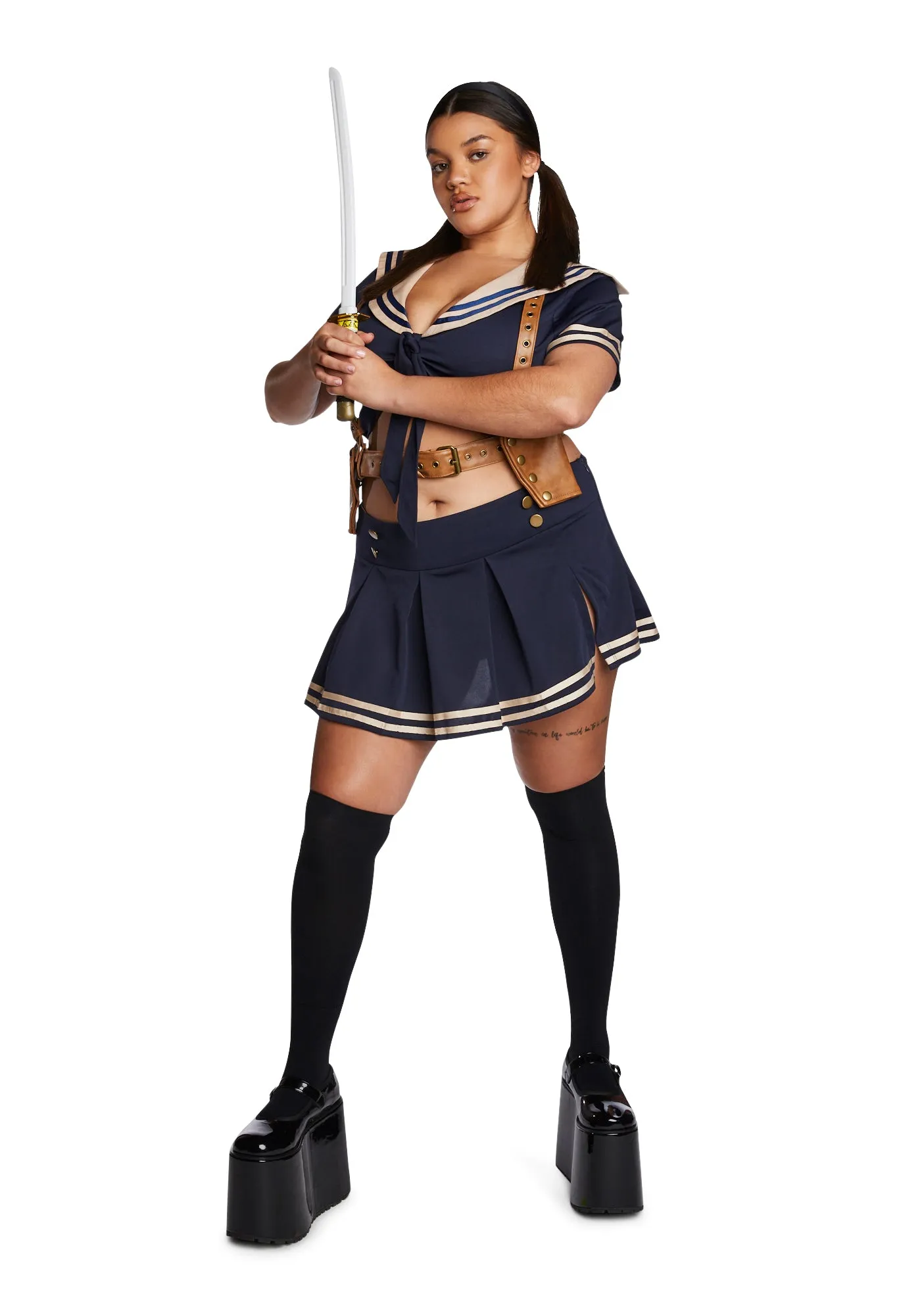 Plus One-Hit Knockout Costume Set sold by Dolls Kill product image thumbnail 2