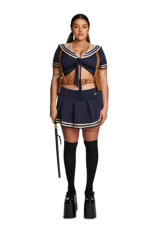 Plus One-Hit Knockout Costume Set sold by Dolls Kill