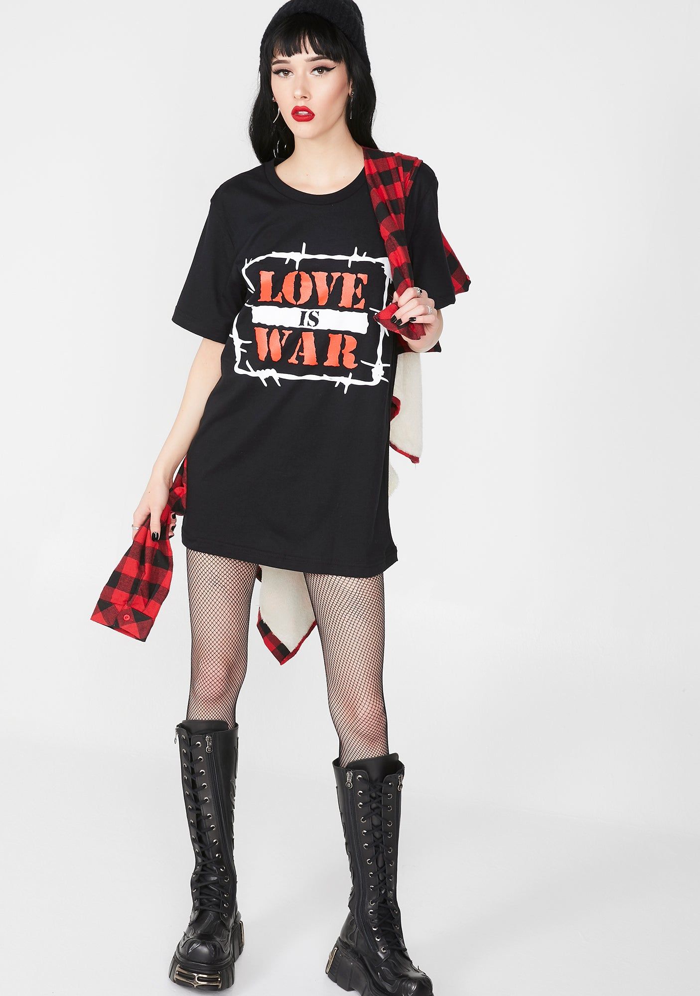 Love Is War Tee sold by Dolls Kill product image thumbnail 3