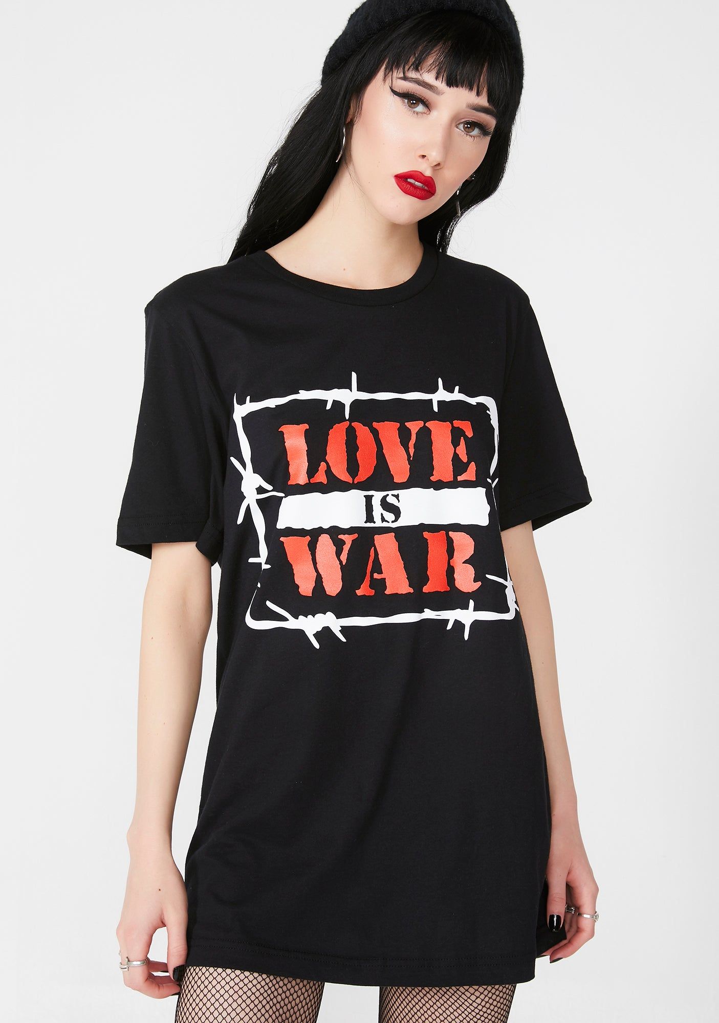 Love Is War Tee sold by Dolls Kill