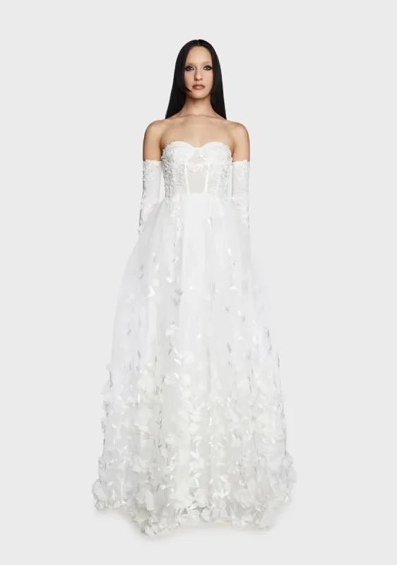 Romantic Threads Bridal Gown sold by Dolls Kill