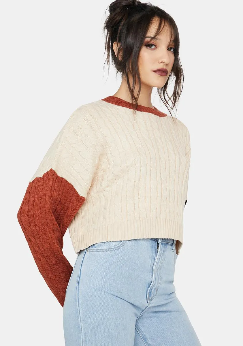 Hold On Color Block Sweater sold by Dolls Kill product image thumbnail 2