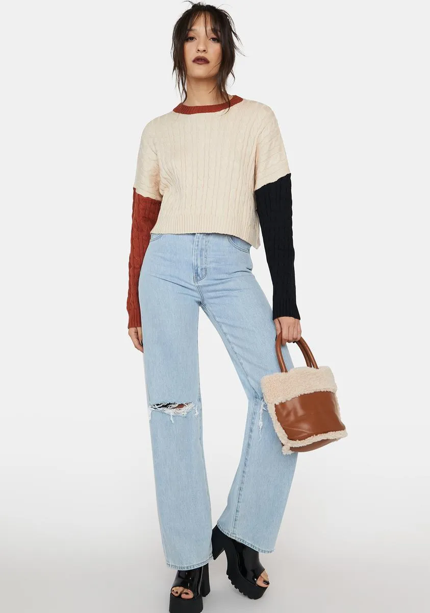 Hold On Color Block Sweater sold by Dolls Kill product image thumbnail 3