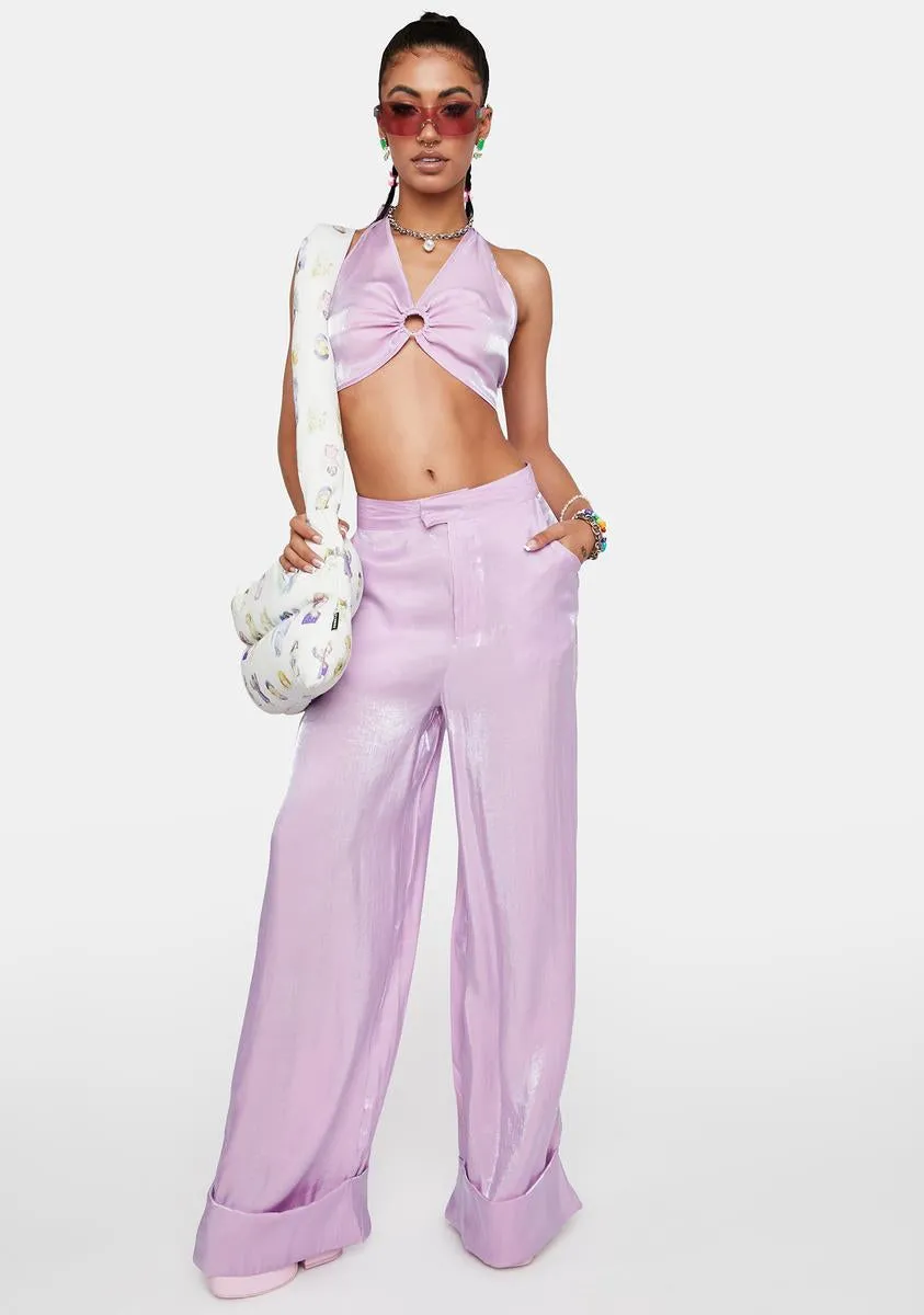 Shine O-Ring Halter Top sold by Dolls Kill product image thumbnail 3