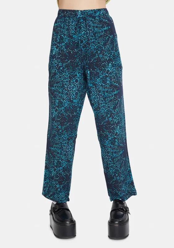 Wavelength Printed Pants sold by Dolls Kill