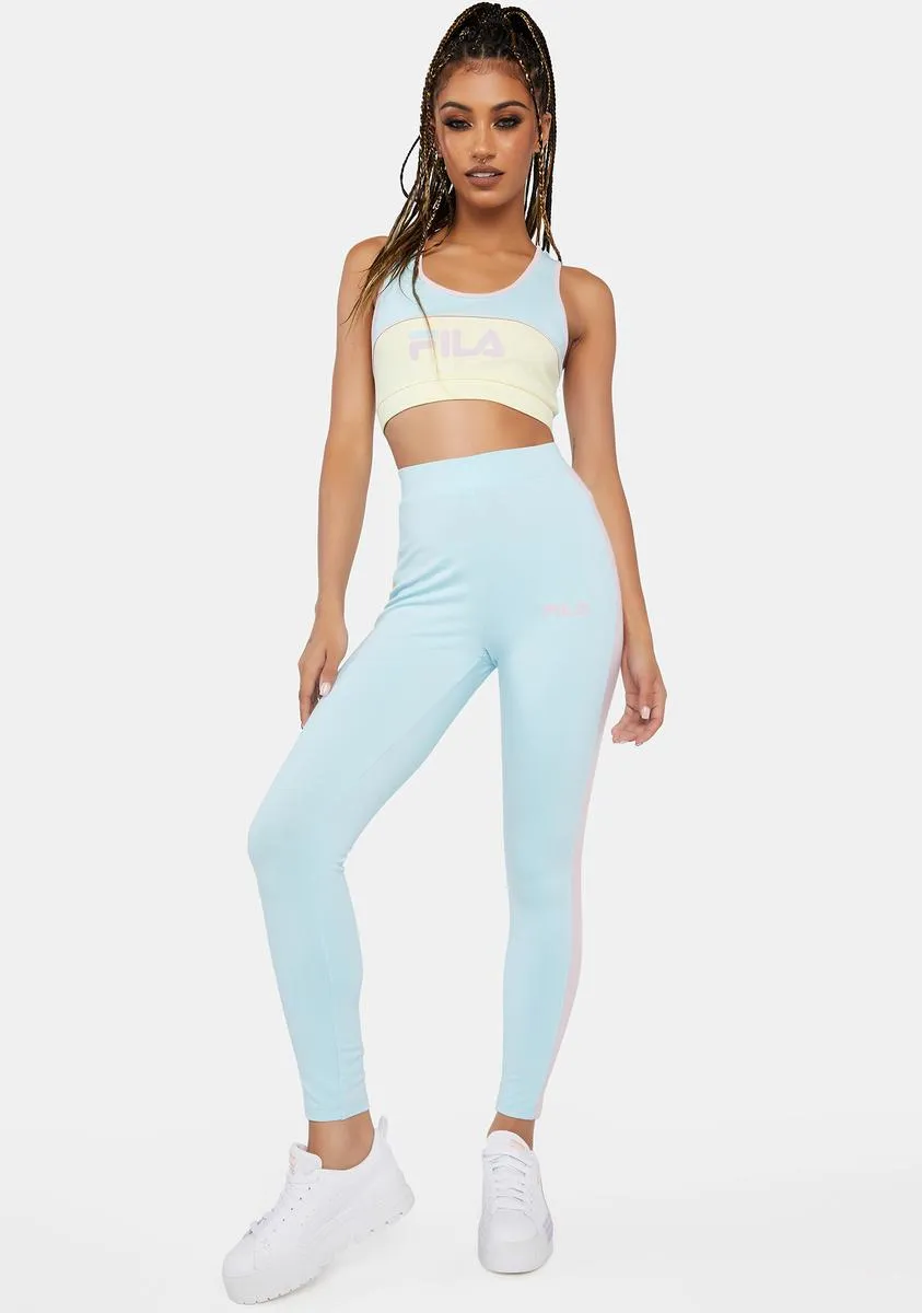 Crystal Blue Mercy Sports Leggings sold by Dolls Kill product image thumbnail 2