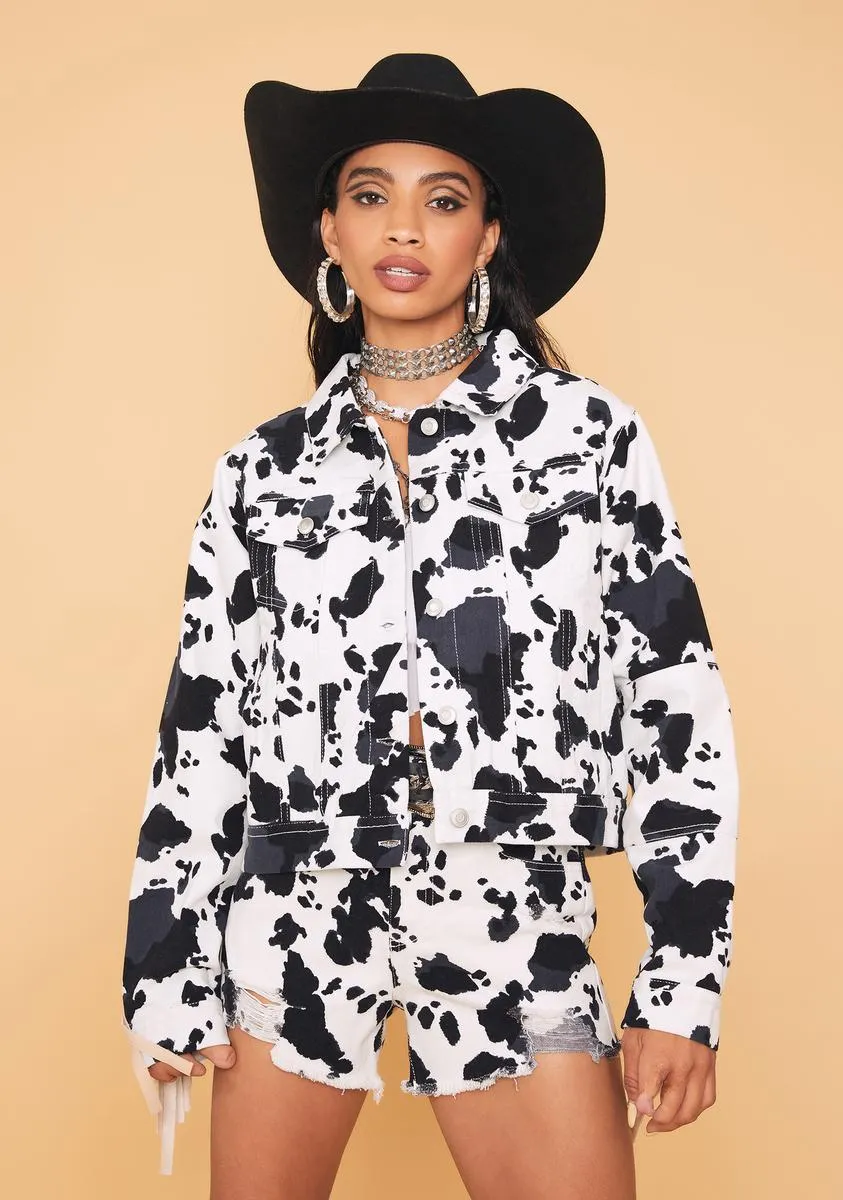 Dark Tenderloin Fringe Denim Jacket sold by Dolls Kill