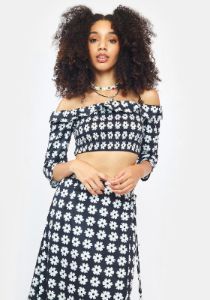 Funky Fresh Skirt Set sold by Dolls Kill