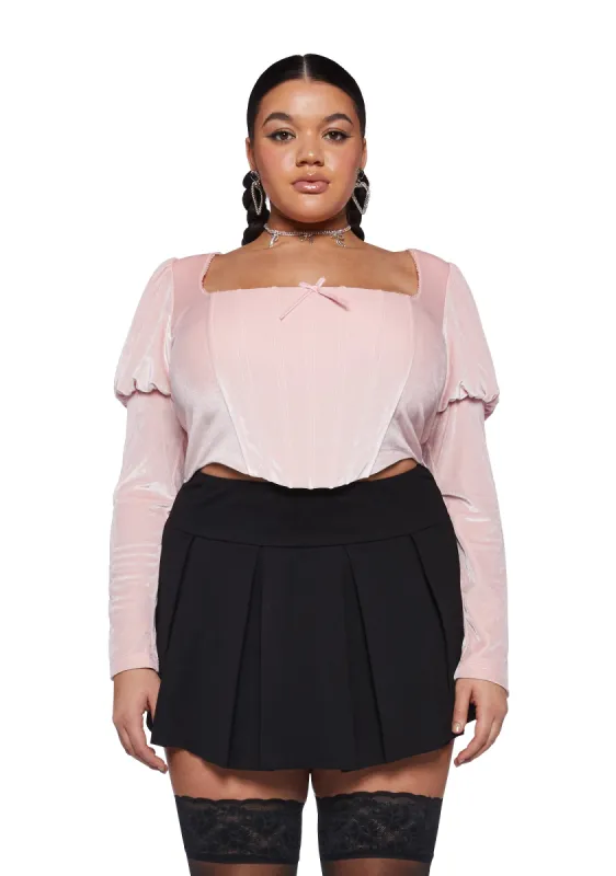 Plus Ballet Dream Corset Top sold by Dolls Kill