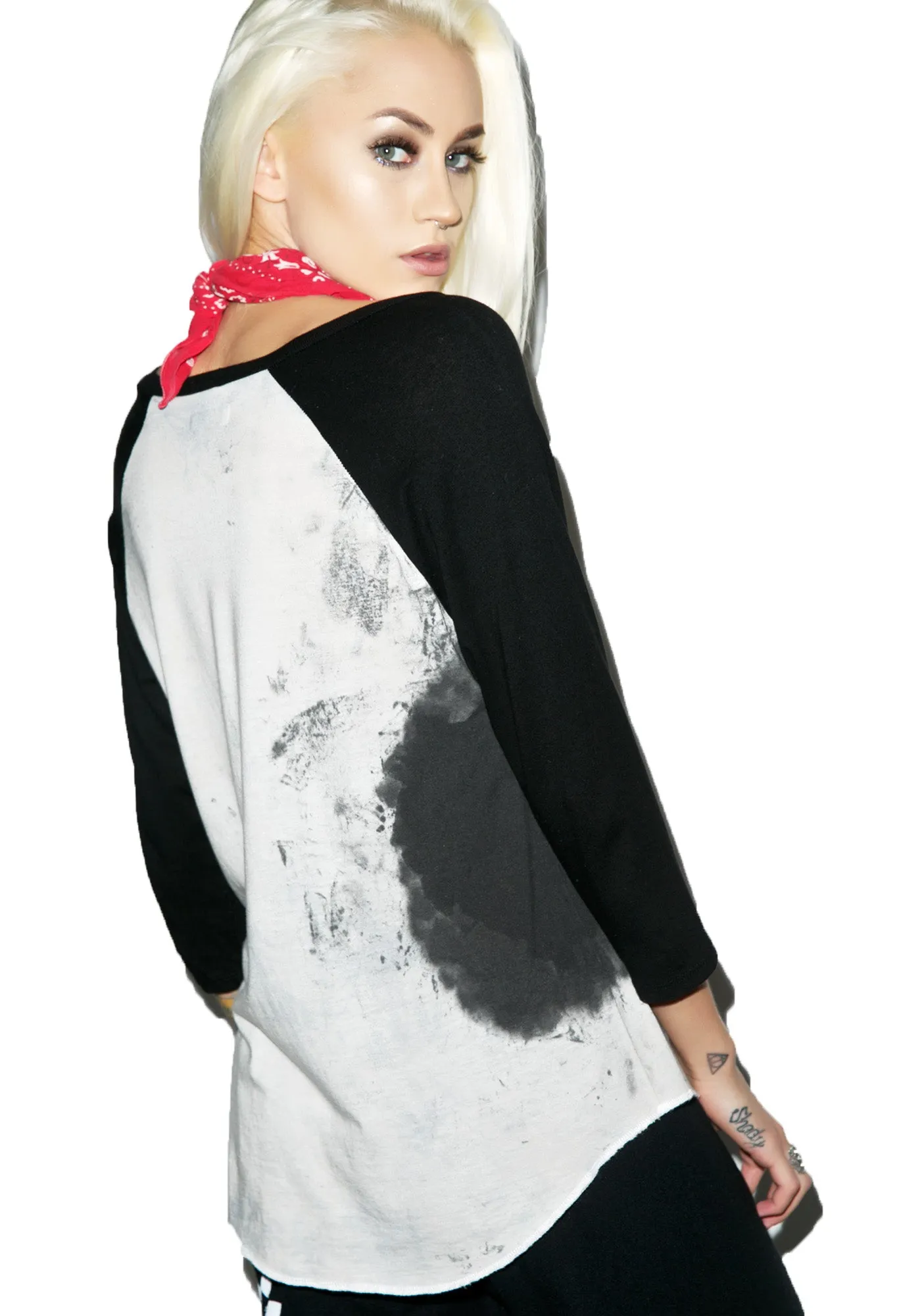 Moshi Racing Boyfriend Raglan sold by Dolls Kill