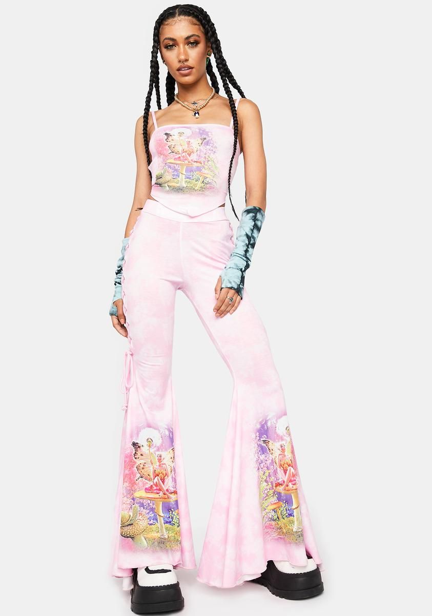 Wild Roamings Flare Pants sold by Dolls Kill product image thumbnail 4