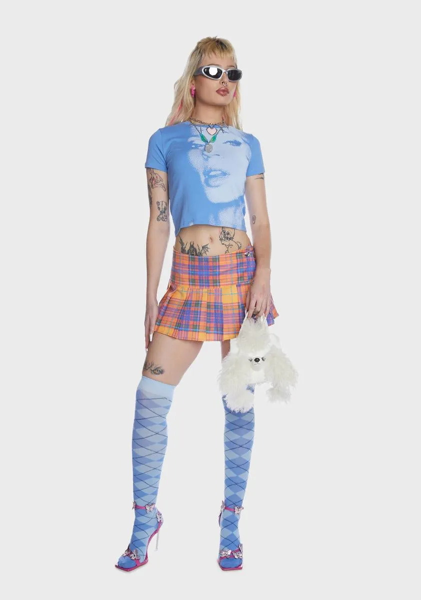 Anarchist Kilt Mini Skirt sold by Dolls Kill product image thumbnail 3