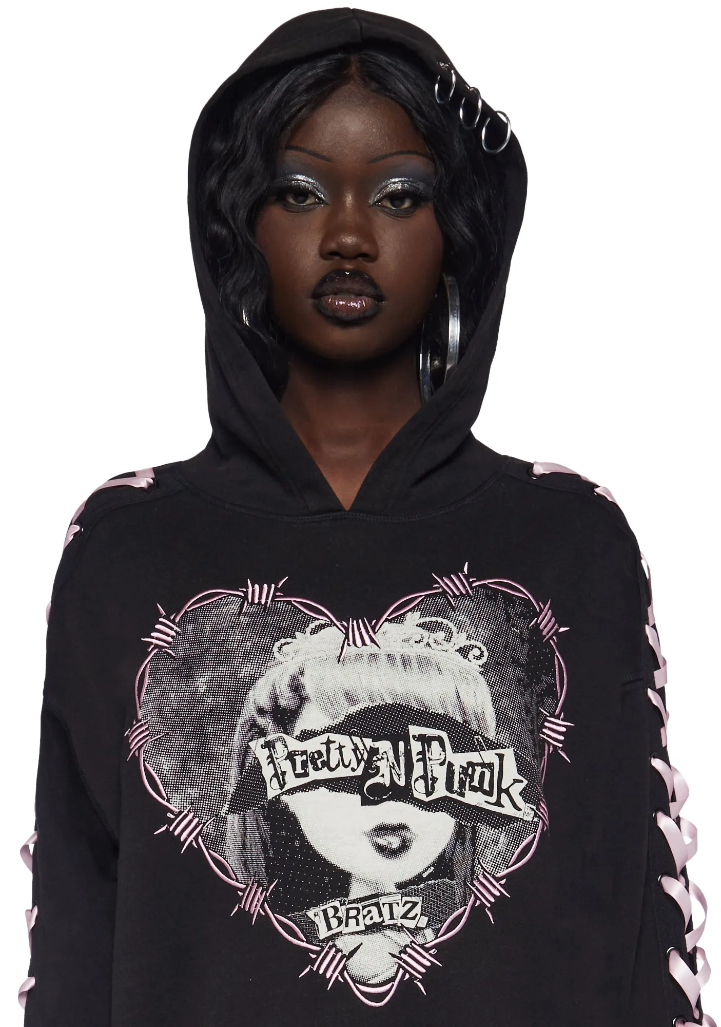 Pretty Punk Pullover Hoodie sold by Dolls Kill product image thumbnail 5