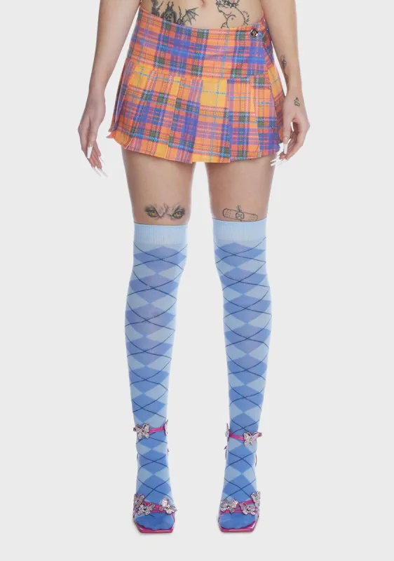 Anarchist Kilt Mini Skirt sold by Dolls Kill