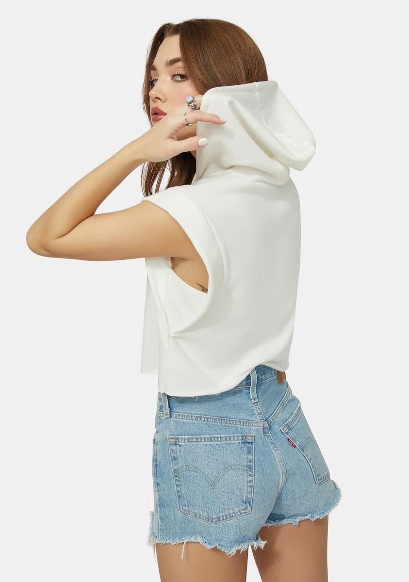 Route To Rock N' Roll Muscle Hoodie sold by Dolls Kill product image thumbnail 4