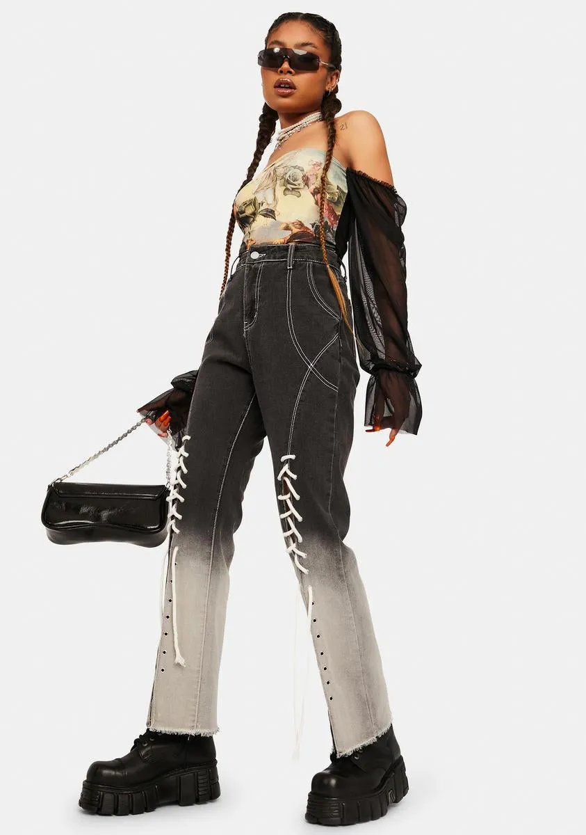 Say Yes High Waist Pants sold by Dolls Kill product image thumbnail 2