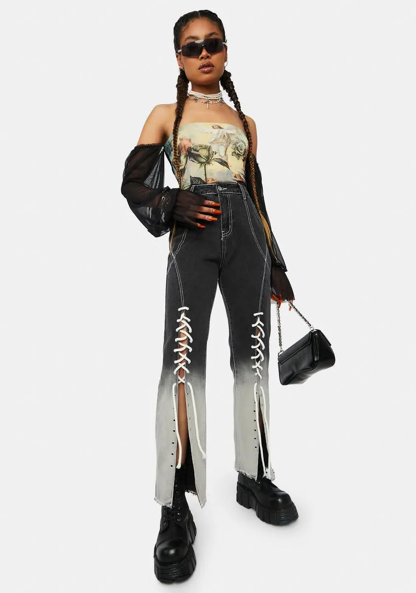 Say Yes High Waist Pants sold by Dolls Kill product image thumbnail 3