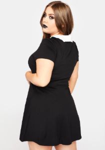 Plus Hello To Nightfall Mini Dress sold by Dolls Kill