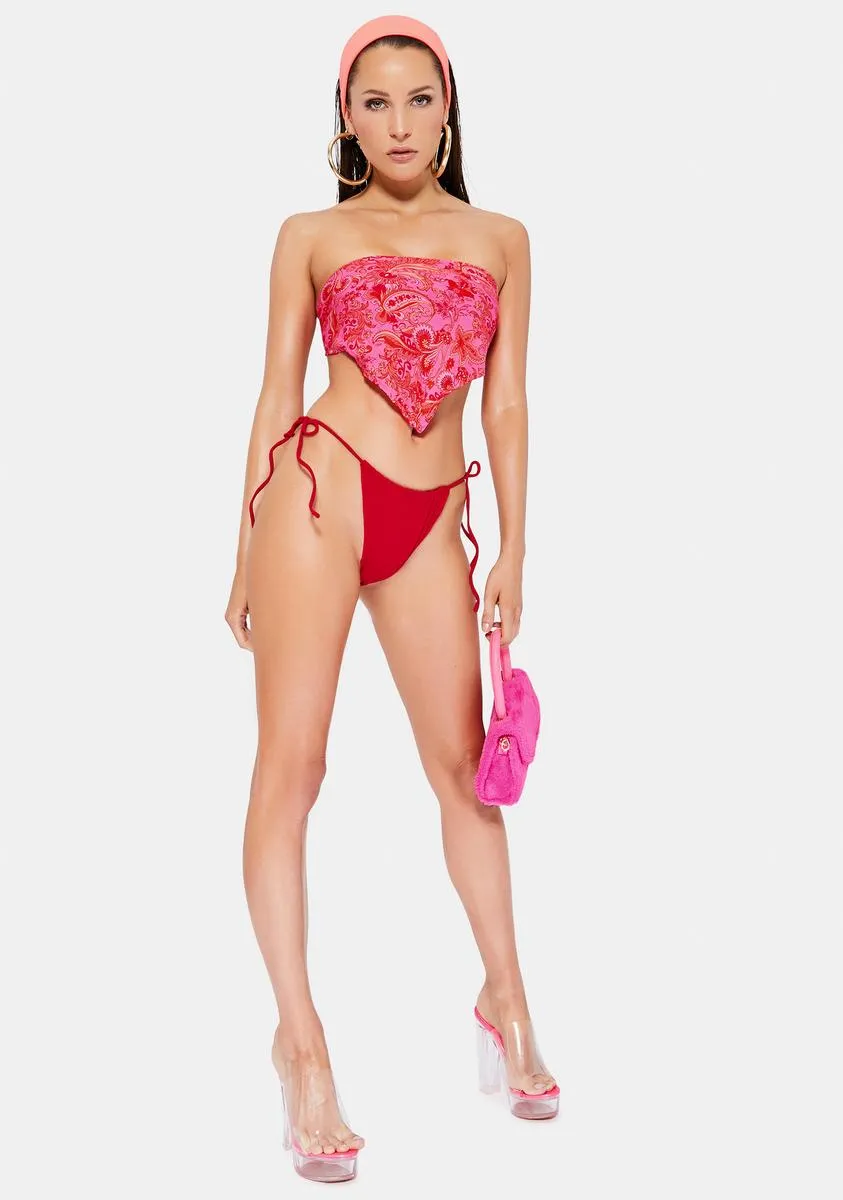 Polly Scarf Top sold by Dolls Kill product image thumbnail 3