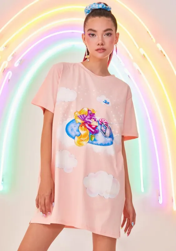 Pony Night In Sleep Shirt sold by Dolls Kill