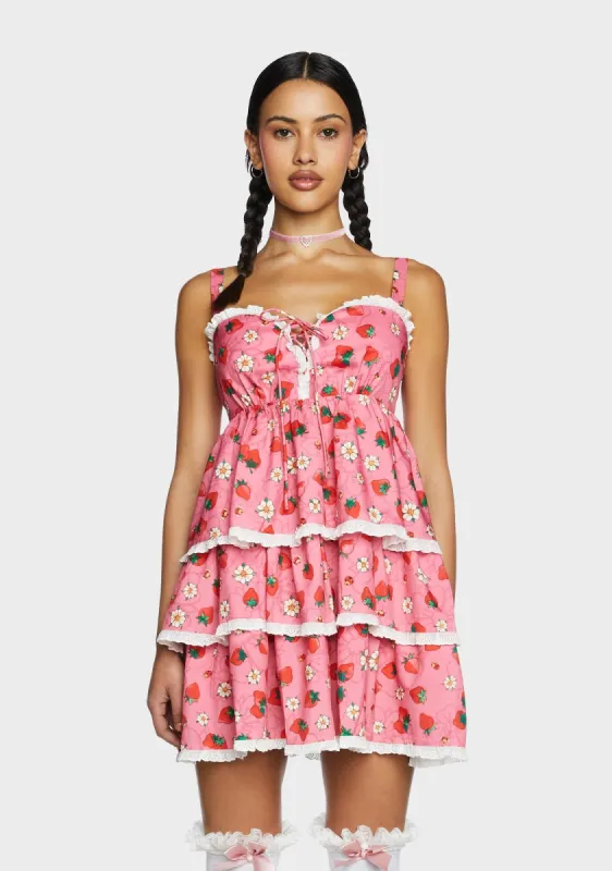 It's A Berry World Mini Dress sold by Dolls Kill