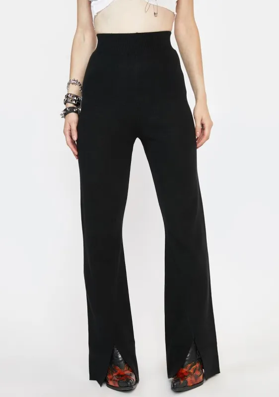 Leah Knit Trousers sold by Dolls Kill