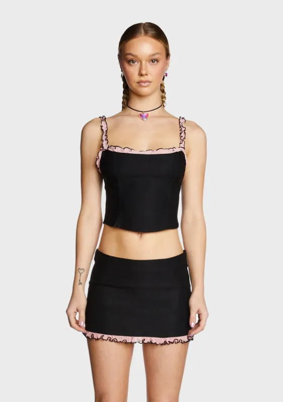 Idalia Corset Top sold by Dolls Kill