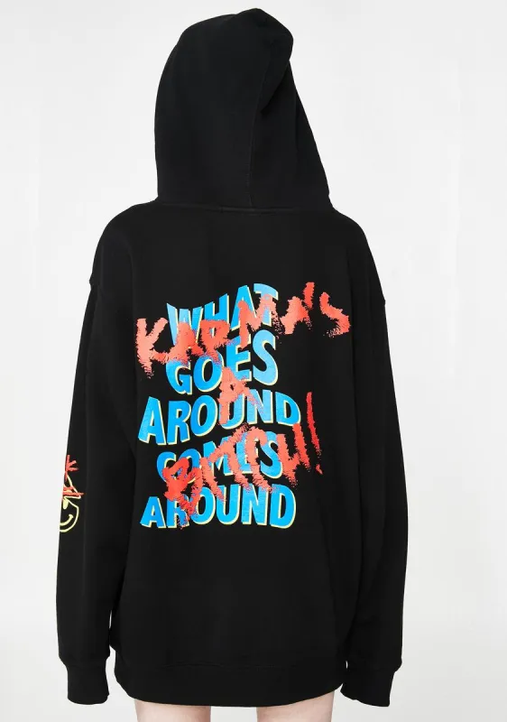 Karma Hoodie sold by Dolls Kill