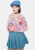 Plus Sweet Kitty Mesh Top sold by Dolls Kill