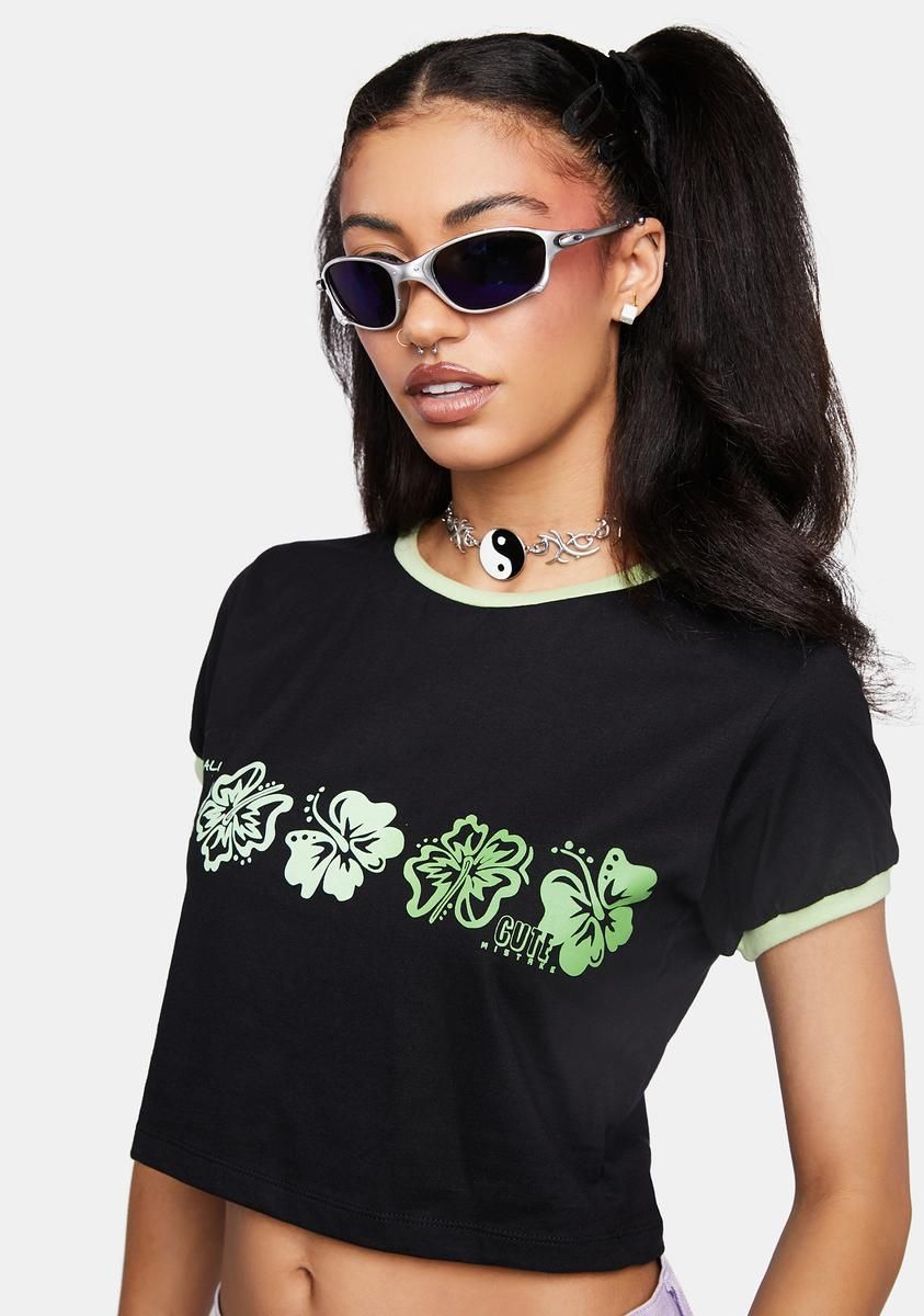 Happy Hour Crop Tee sold by Dolls Kill product image thumbnail 2