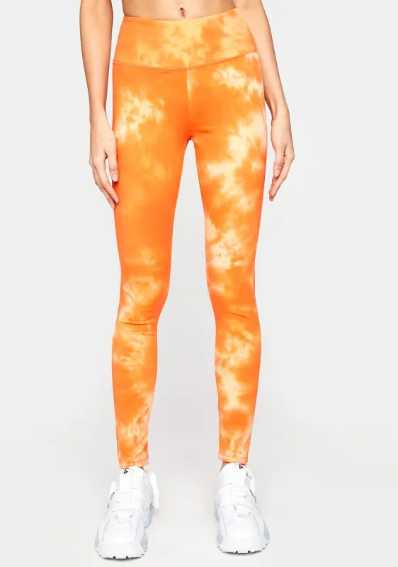 Crush Full Of Surprises Tie Dye Leggings sold by Dolls Kill