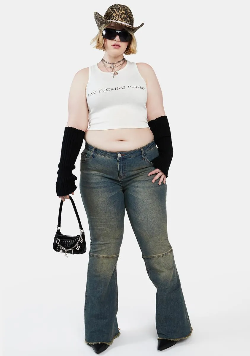 Plus Effing Flawless Crop Top sold by Dolls Kill product image thumbnail 3
